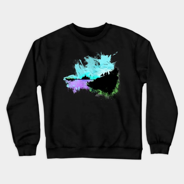 The Journey Begins... Crewneck Sweatshirt by Beanzomatic